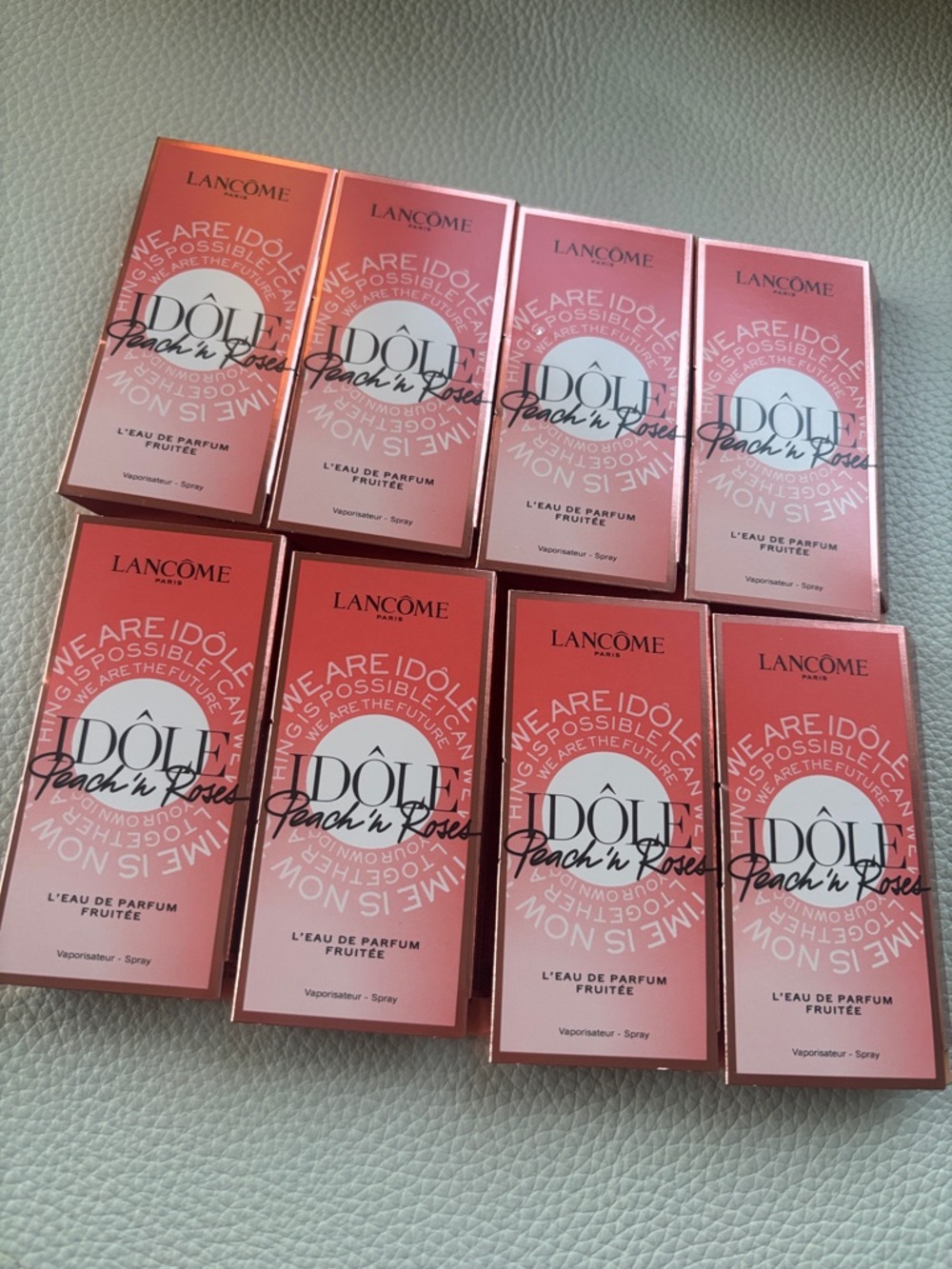 Lancôme Idôle Peach N Roses Eau de Parfum - (8 samples )